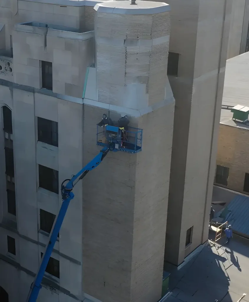 Commercial Masonry repair downtown Detroit